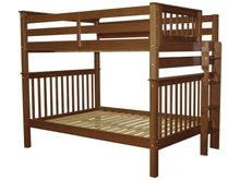 Load image into Gallery viewer, Bunk Beds Full over Full End Ladder Expresso