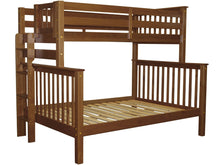Load image into Gallery viewer, Bunk Beds Twin over Full End Ladder Expresso