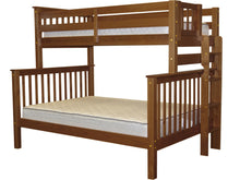 Load image into Gallery viewer, Bunk Beds Twin over Full End Ladder Expresso