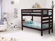 Load image into Gallery viewer, Bunk Bed Twin over Twin End Ladder Cappuccino