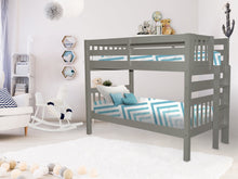 Load image into Gallery viewer, Bunk Bed Twin over Twin End Ladder Gray