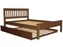 Load image into Gallery viewer, Full Bed Expresso With Full Trundle