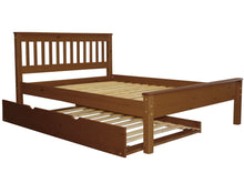Load image into Gallery viewer, Full Bed Expresso with Trundle