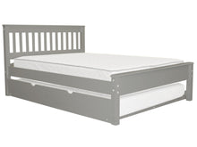 Load image into Gallery viewer, Full Bed Gray With Full Trundle