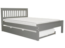 Load image into Gallery viewer, Full Bed Gray with Trundle
