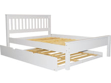 Load image into Gallery viewer, Full Bed White With Full Trundle
