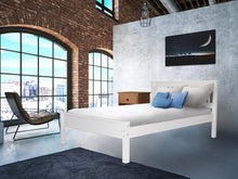 Load image into Gallery viewer, Full Bed White