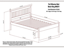 Load image into Gallery viewer, Full Bed Expresso with Drawers
