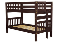 Load image into Gallery viewer, Bunk Bed Twin over Twin End Ladder Cappuccino
