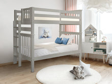 Load image into Gallery viewer, Bunk Beds Tall Twin over Twin End Ladder Gray
