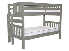 Load image into Gallery viewer, Bunk Bed Twin over Twin End Ladder Gray
