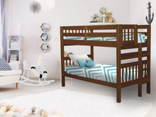 Load image into Gallery viewer, Bunk Bed Twin over Twin End Ladder Expresso
