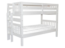 Load image into Gallery viewer, Bunk Bed Twin over Twin End Ladder White

