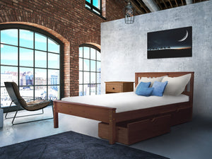 Full Bed Expresso with Drawers