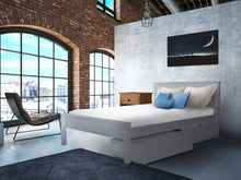 Load image into Gallery viewer, Full Bed Gray with Drawers
